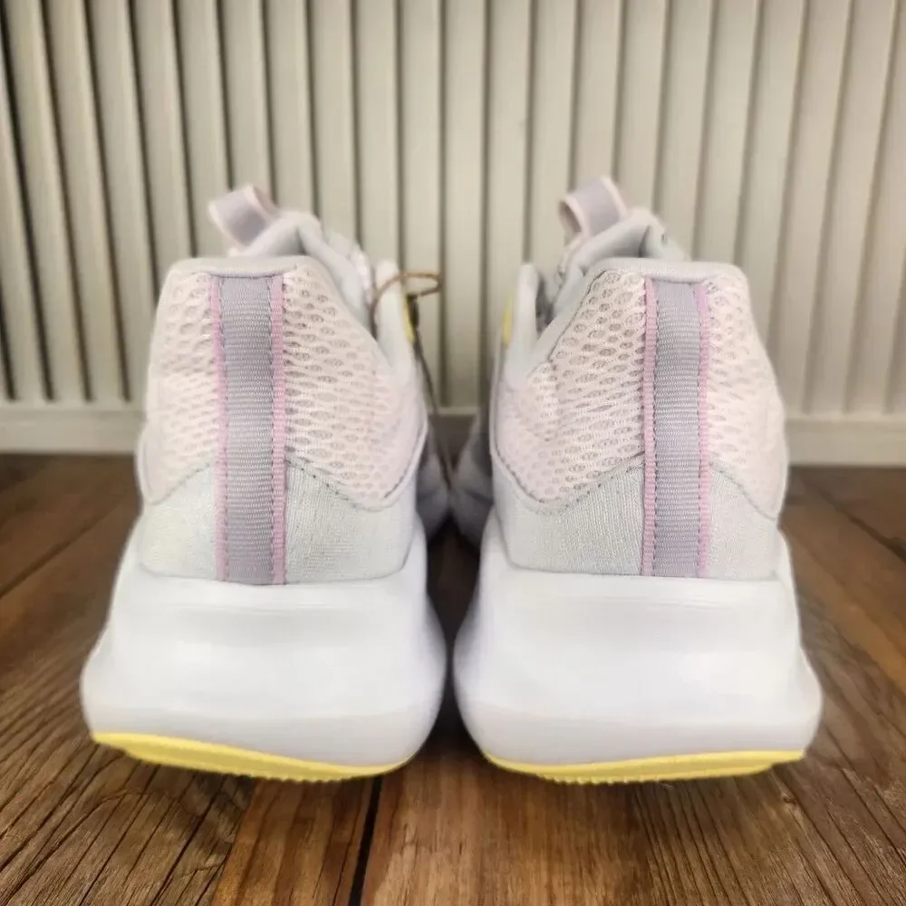 Adidas Bounce Alphaedge+ IF7286 Womens Size 9.5 Gray Pink Running Sneakers Shoes